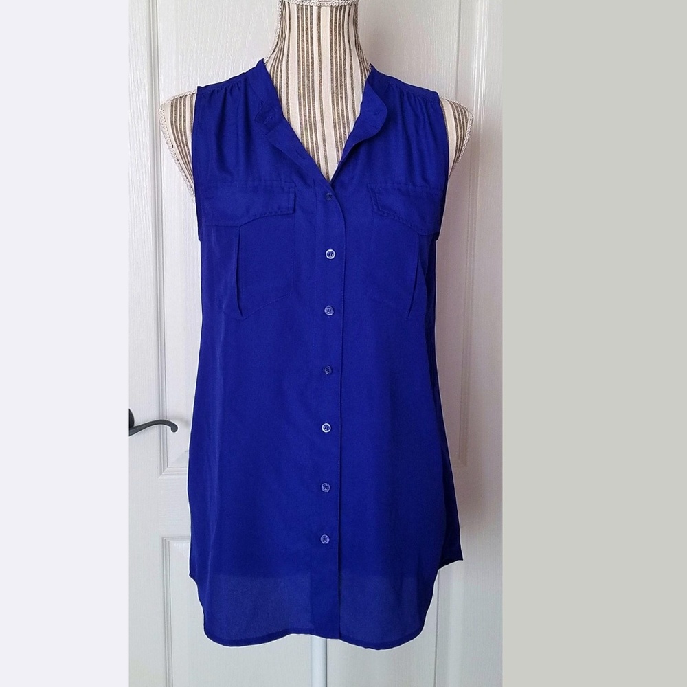 J. CREW Sleeveless Button Up Blouse Size 6